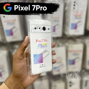 Google Pixel 7 Pro Soft Shockproof Jelly Back Cover Transparent Flexible TPU Case.