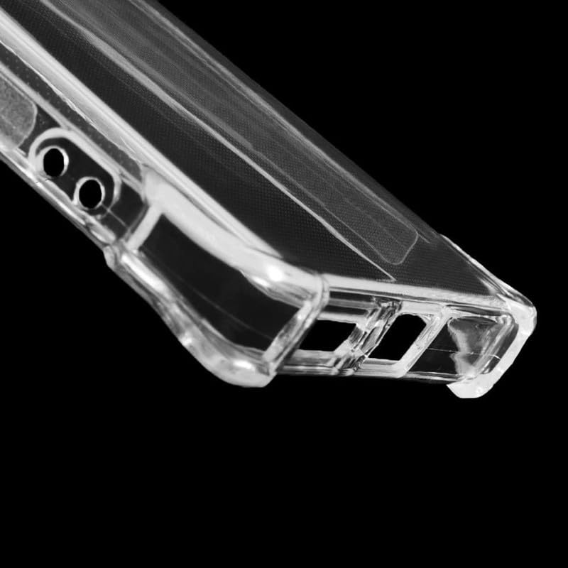 Oppo F19 Pro Back Cover Soft Shockproof Jelly Back Cover Transparent TPU Case, - Image 3