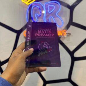 Front Privacy Matte Membrane – Black Bull