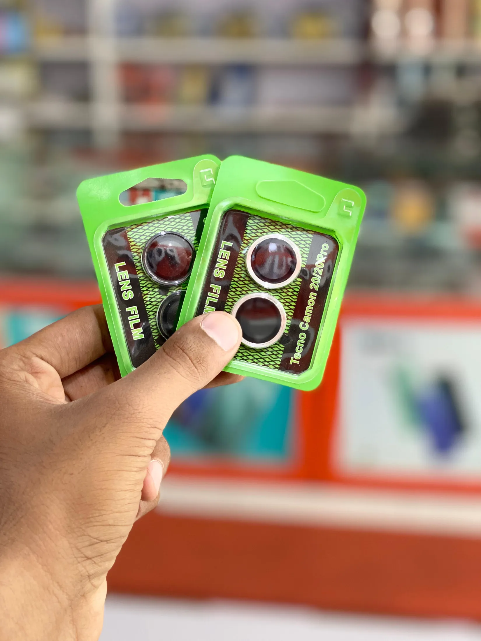 Tenco Camon 20 - Tenco Camon 20 Pro Lens Ring Tempered Glass protector .