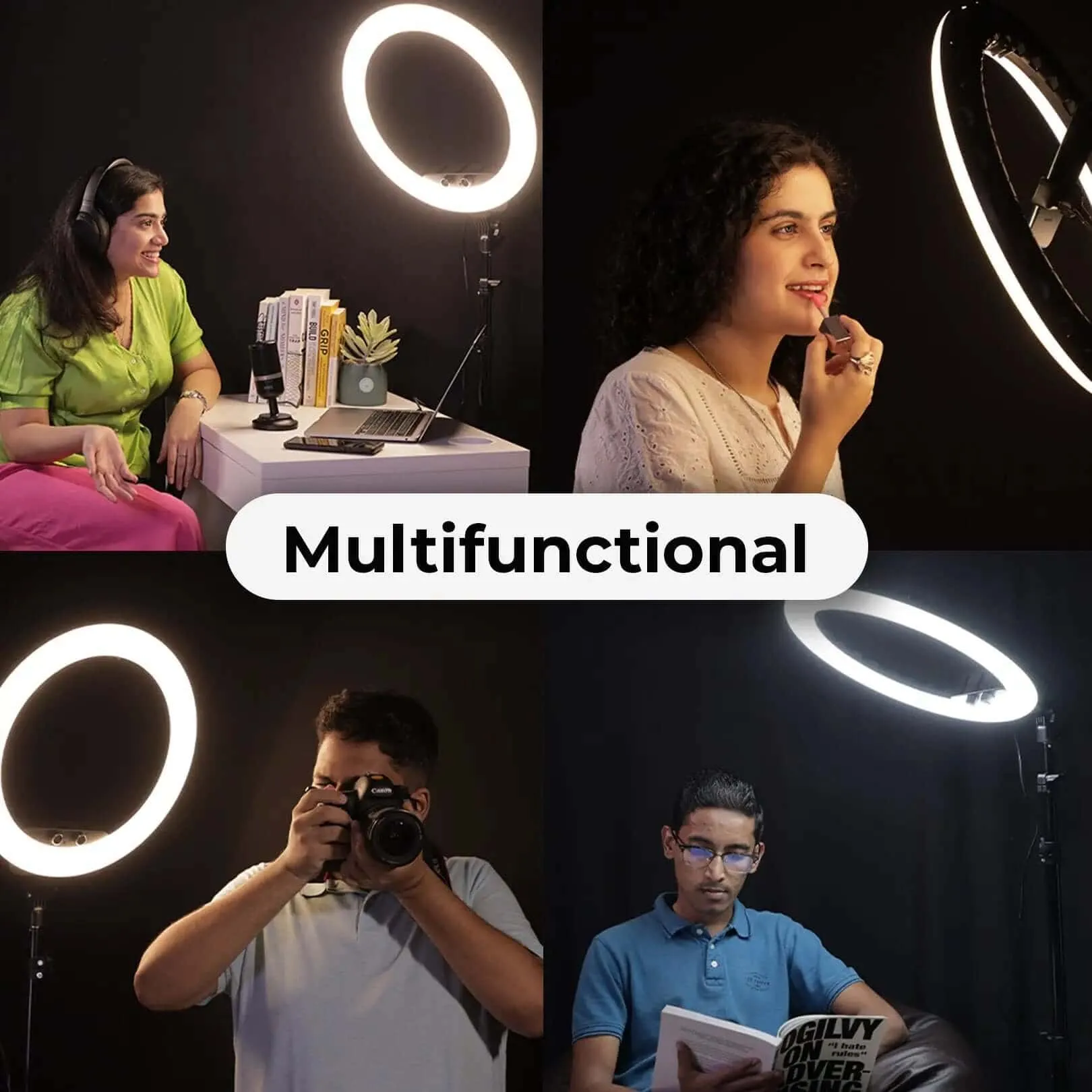 RingLight Vlogging Light Mobile Phone Photography Light. - Image 4